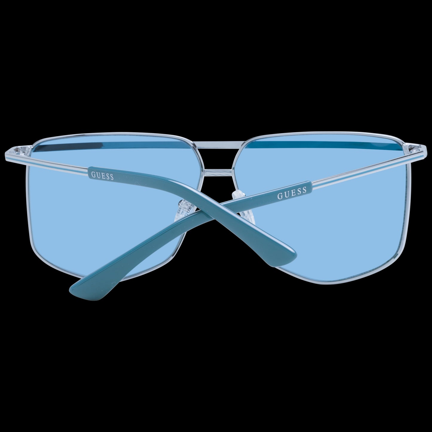 GUESS MOD. GU7851 6310V sunglasses for ladies with blue lenses and sleek design.