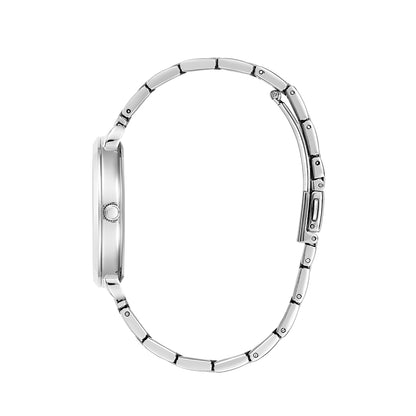 Side view of silver watch band - GUESS Mod. SUGARPLUM