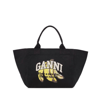 Ganni Organic cotton XXL tote bag Shopper