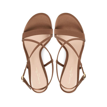 Gianvito Rossi Sandals Leather Brown Sandals