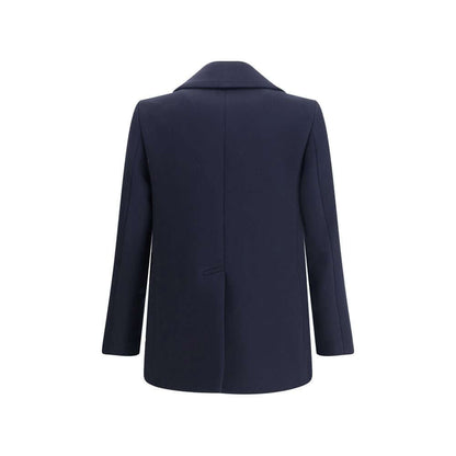 Givenchy Blue Wool Coat