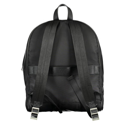 Guess Jeans Black Polyamide Backpack