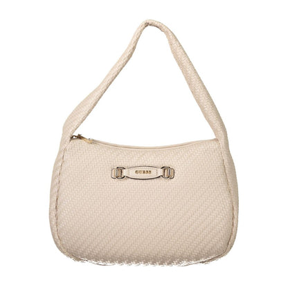 Guess Jeans Pink Polyethylene Women Handbag with stylish design and spacious interior, ideal for trendsetters seeking fashion-forward accessories.