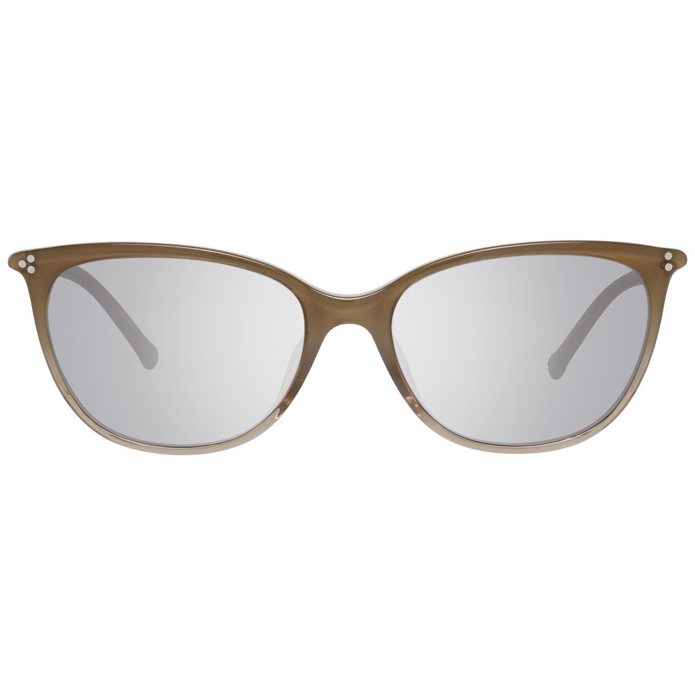 Hally&Son Brown Plastic Sunglasses