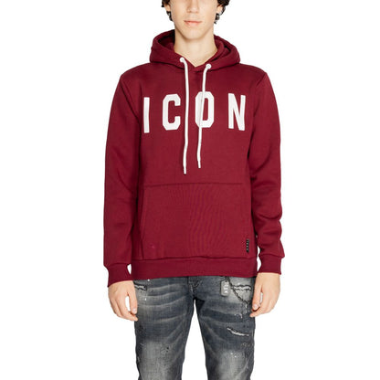 Icon Bordeaux Cotton Hoodie