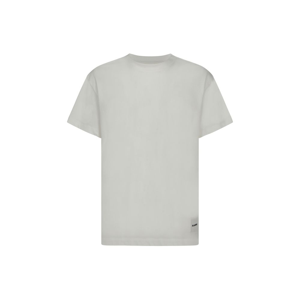 Jil Sander White Cotton T-Shirt