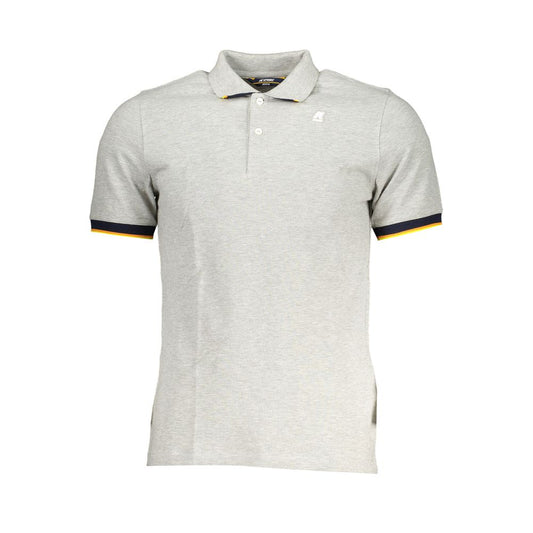 K-WAY Brown Cotton Men Polo Shirt