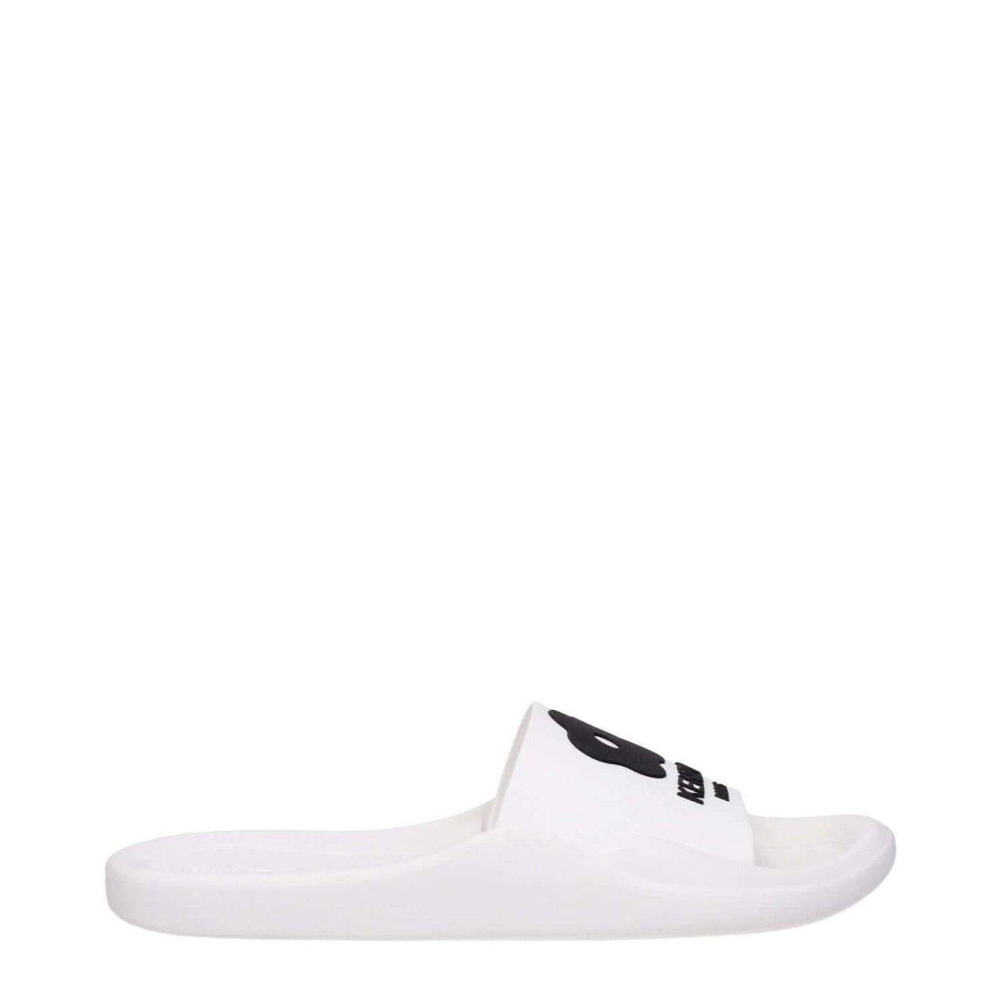 Kenzo White Cotton Slippers