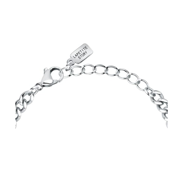 LA PETITE STORY JEWELRY Mod. LPS05ASD38 silver bracelet close-up