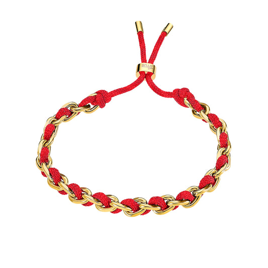 LOTUS JEWELS JEWELRY Mod. LS2378-2/3 featuring red and gold chain bracelet