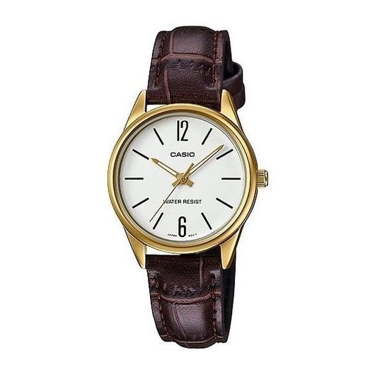 CASIO COLLECTION Mod. ONLY TIME LADY, LEATHER - WHITE-0