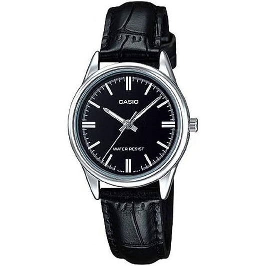 CASIO COLLECTION Mod. ONLY TIME LADY, LEATHER - BLACK-0