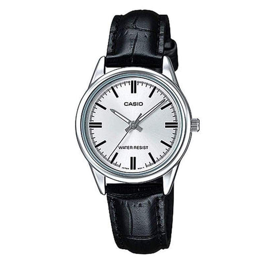 CASIO COLLECTION Mod. ONLY TIME LADY, LEATHER - WHITE-0