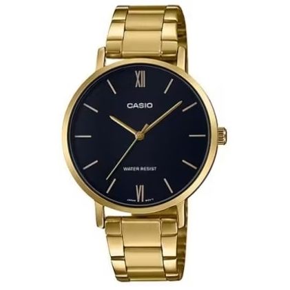 CASIO COLLECTION Mod. MINIMAL GOLD - BLACK-0