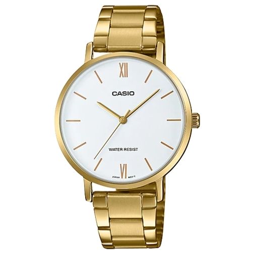 CASIO COLLECTION Mod. MINIMAL GOLD - WHITE-0