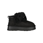 Laura Biagiotti Black Polyester Boot LABI-32810-EU36/US6