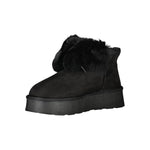 Laura Biagiotti Black Polyester Boot LABI-32810-EU36/US6