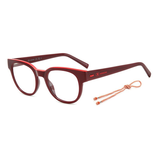 M Missoni Red Resin Glasses (Frames)