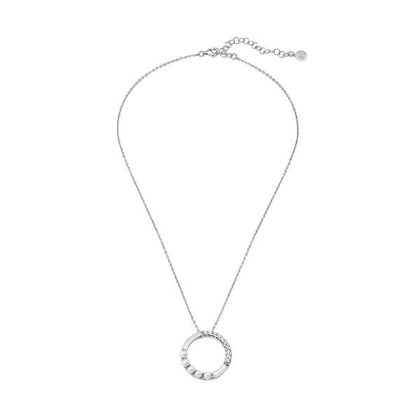 Elegant necklace featuring a circular pendant, product number MAJORICA JEWELRY Mod. 16144.01.2.000.010.1.