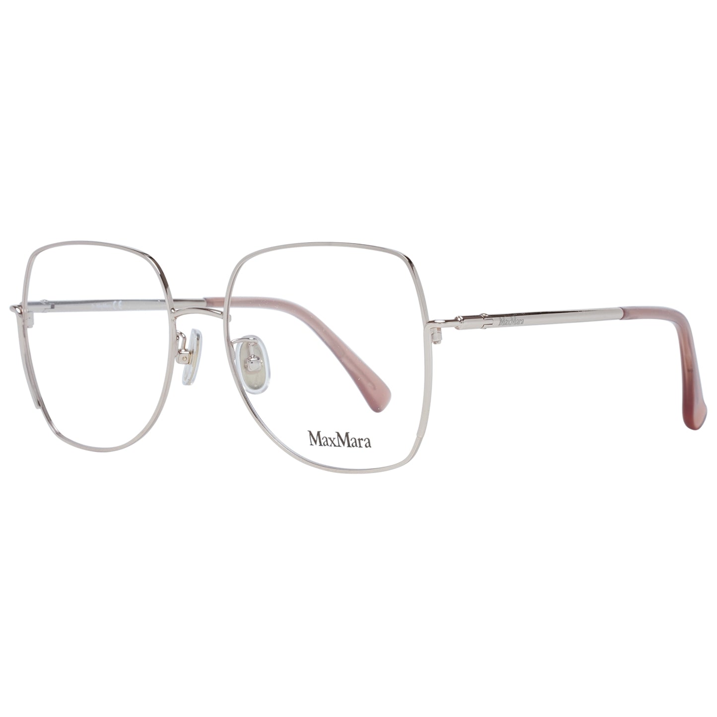 MAX MARA MOD. MM5020-D 55028 silver eyeglasses for ladies with sleek design and feminine features.