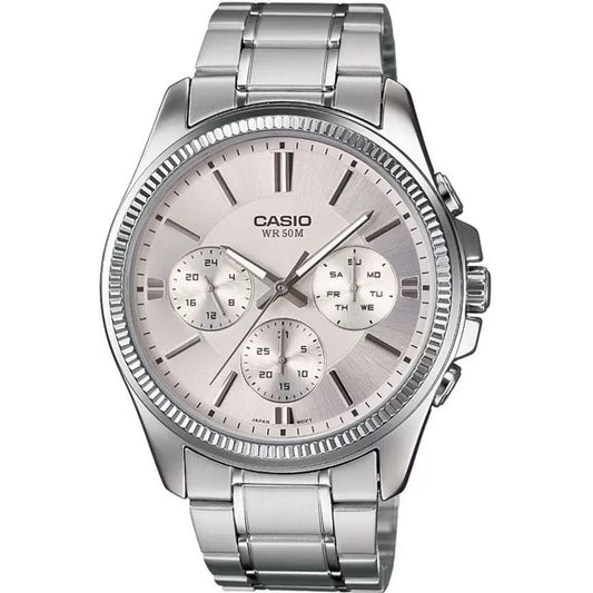 CASIO Mod. DAY DATE MULTIFUNCTION - SILVER