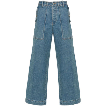 Maison Kitsuné MAISON KITSUNE' Jeans Clear Blue Jeans