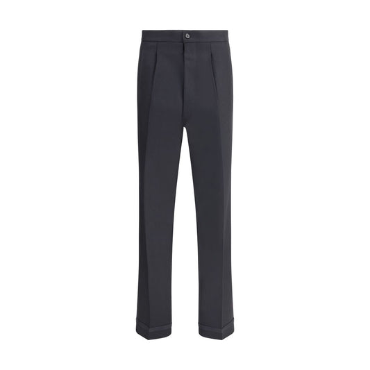 Margiela Black Wool Dress Pants