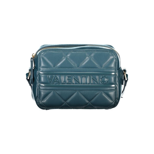 Mario Valentino Green Polyethylene Women Handbag with adjustable strap and spacious interior in elegant design