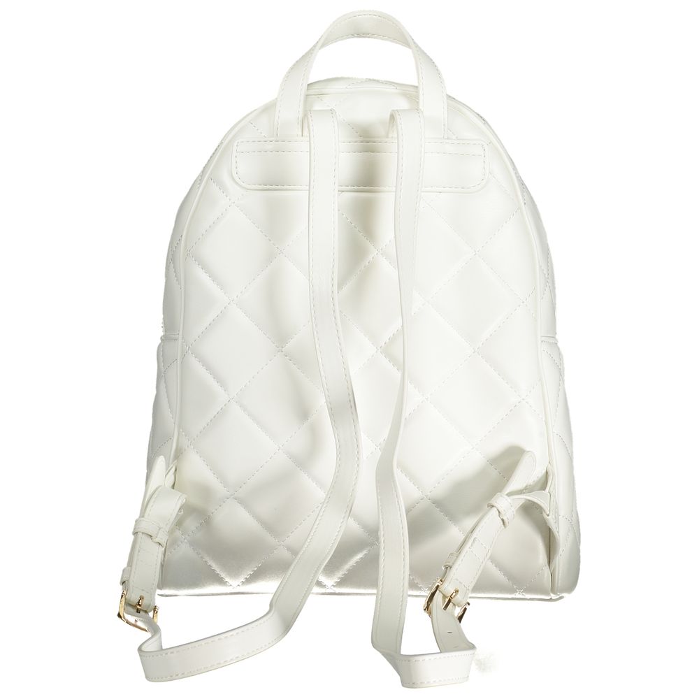 Mario Valentino White Polyethylene Backpack