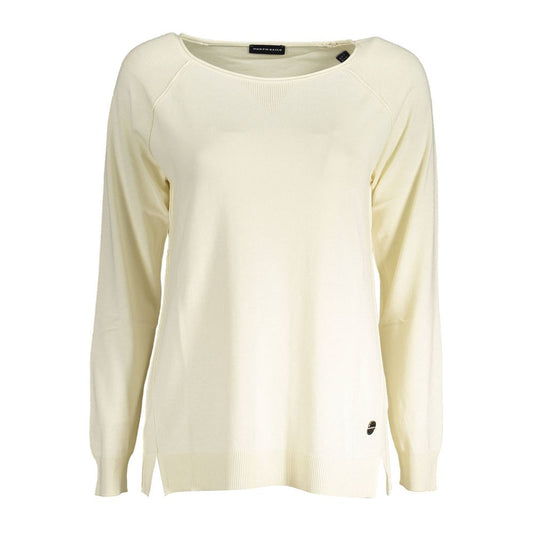 North Sails White Viscose Women Sweater