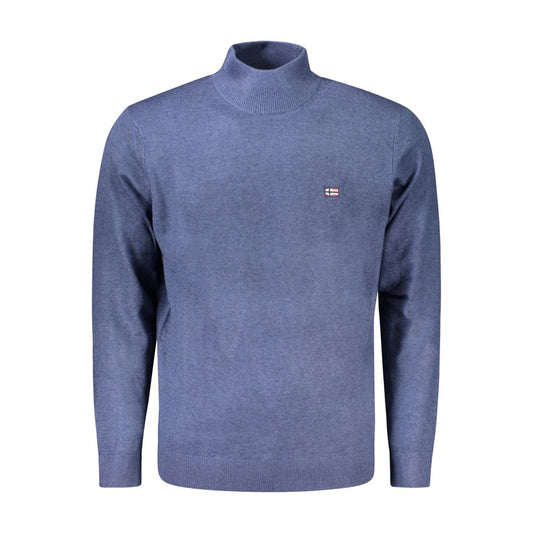 Norway 1963 Blue Polyamide Men's Sweater