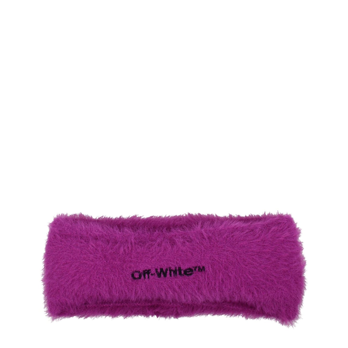 Off-White Purple Fabric Headband