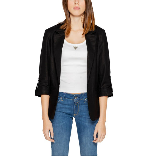 Only Black Linen Blazer