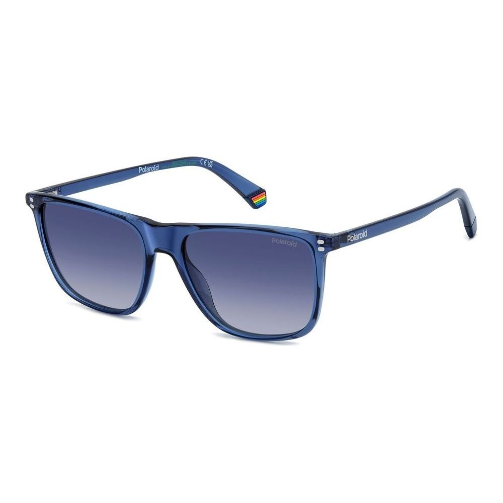 POLAROID MOD. PLD 6232_S sunglasses for gent in polycarbonate, stylish blue frame with gradient lenses