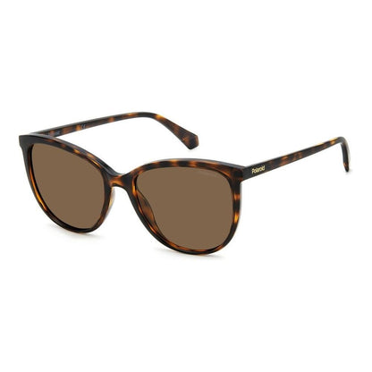 POLAROID MOD. PLD 4138_S sunglasses for ladies in polycarbonate material with tortoiseshell frame.