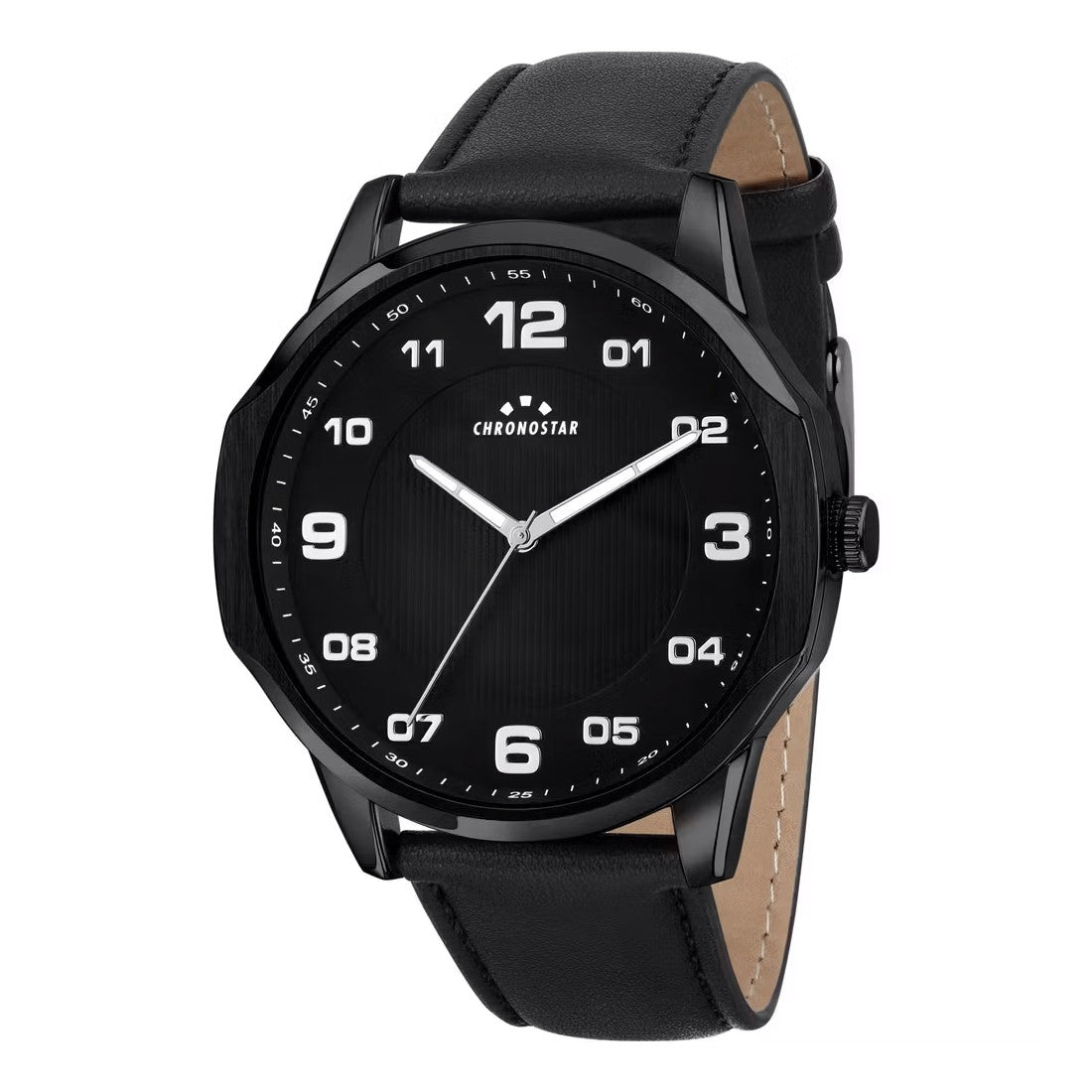 CHRONOSTAR MOD. R3751115001 gents wristwatch with 49mm case, quartz movement, and mineral dial