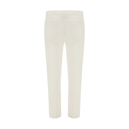 SA SU PHI White Silk Casual Pants