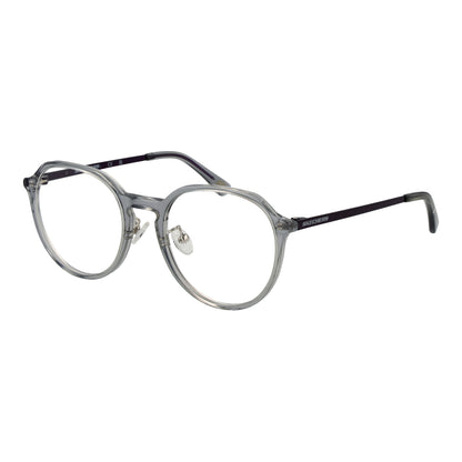 Clear round eyeglasses with thin frames