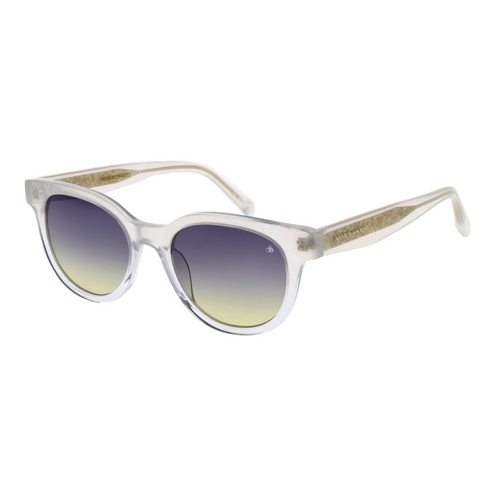 Scotch & Soda Gray Acetate Sunglasses