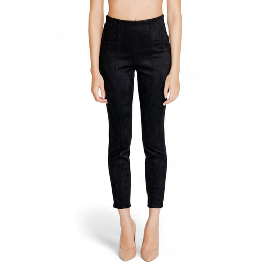 Street One Black Polyester Leggings
