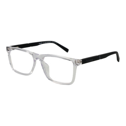 TIMBERLAND MOD. TB1840-H 53026 gent eyeglasses with clear frames and black temples.