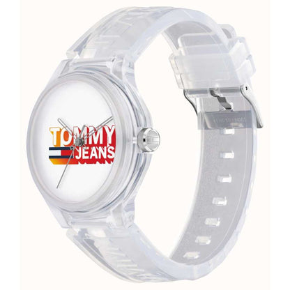TOMMY HILFIGER Mod. 1720027 unisex quartz analog watch with 3 ATM water resistance and multifunction dial, 40 mm case, official box.