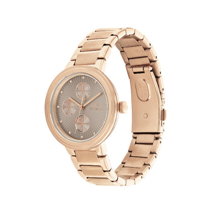 TOMMY HILFIGER Mod. 1782533 quartz analog lady's watch with mineral dial, 36mm case, water resistant 3 ATM, official packaging, bracelet style.