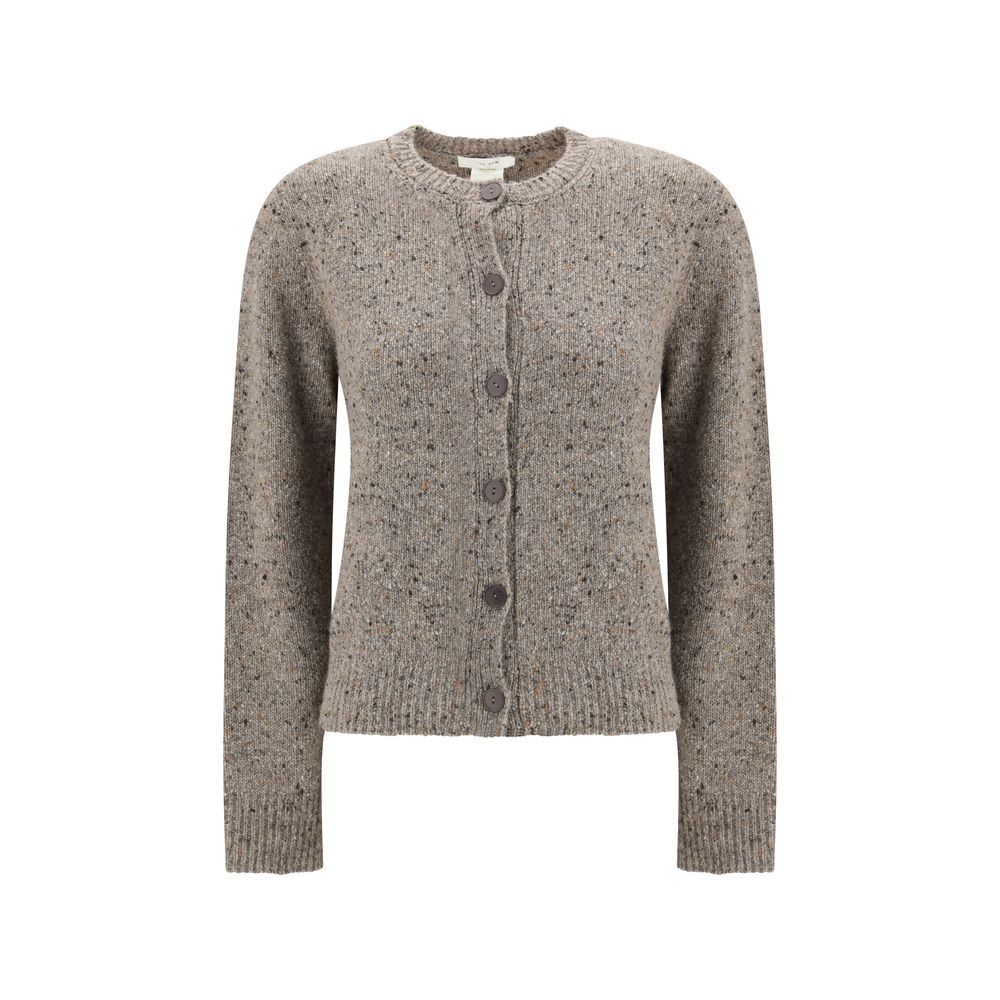 The Row Beige Cashmere Cardigan