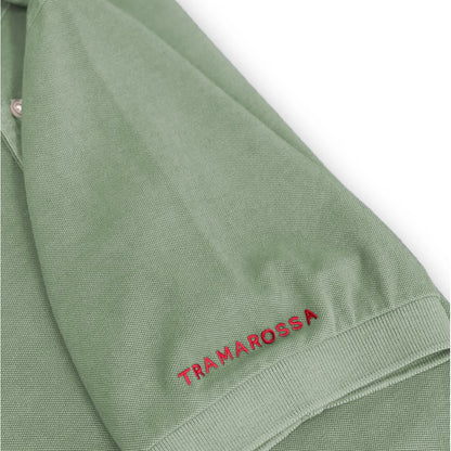 Tramarossa Green Cotton Polo Shirt