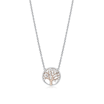 VICEROY JEWELS Mod. 85028C100-30 Silver 925° Ladies Necklace with Tree of Life Pendant