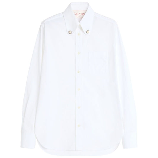 Valentino Cotton Poplin Shirt Shirts