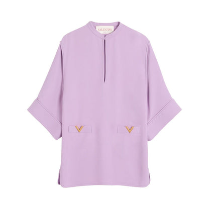 Valentino Vlogo silk mini dress Dresses