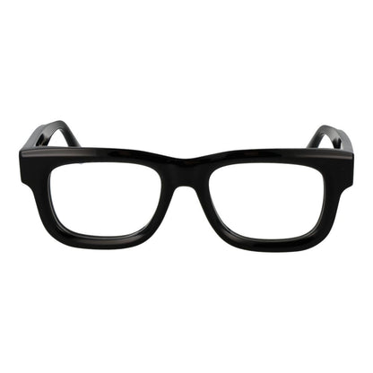 Victoria Beckham Black Acetate Glasses (Frames) - Rectangle full-rim, black acetate frame for women, includes branded case.