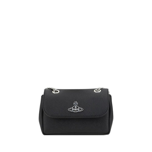 Vivienne Westwood Black Polyethylene Shoulder Bag